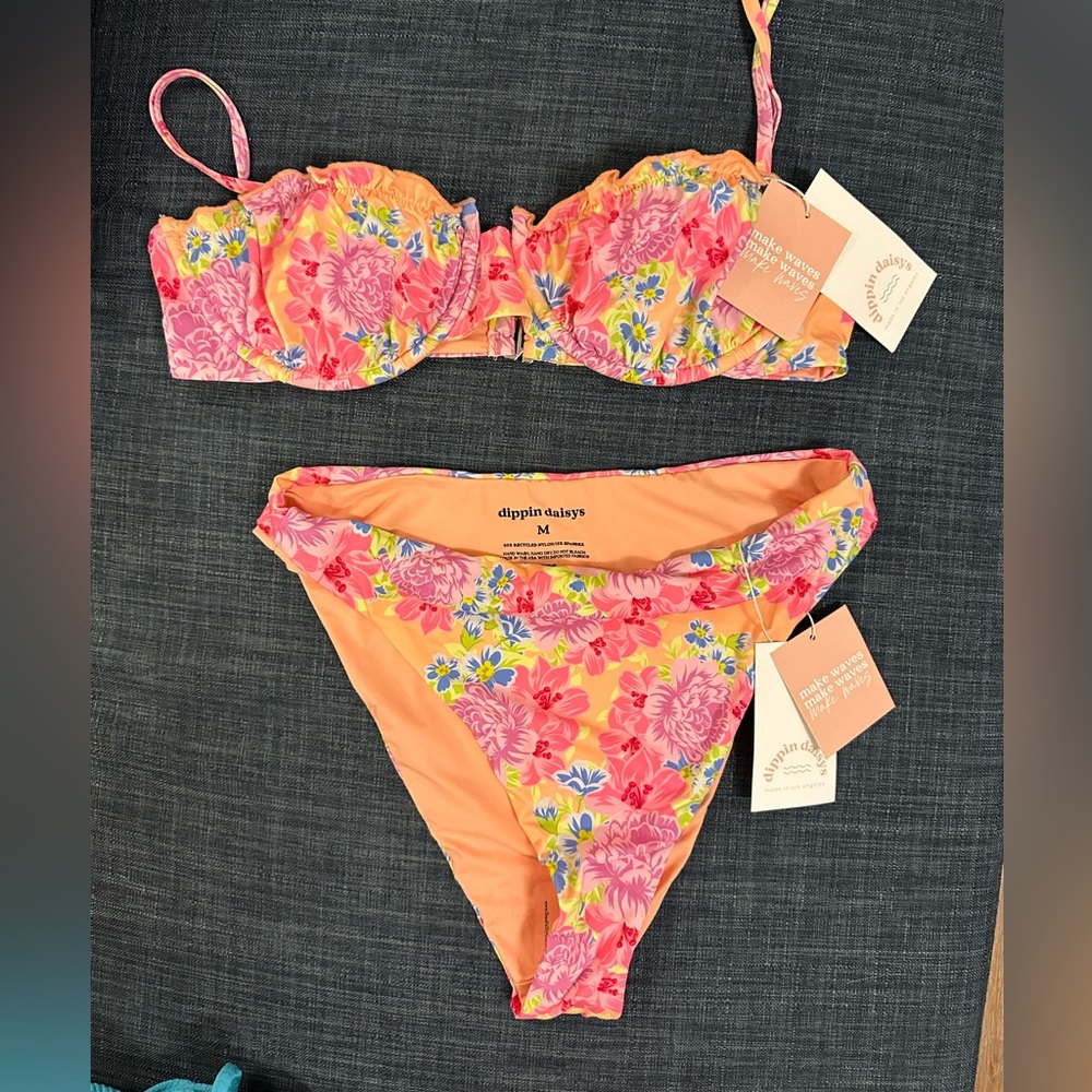 Dippin Daisy’s floral bikini
